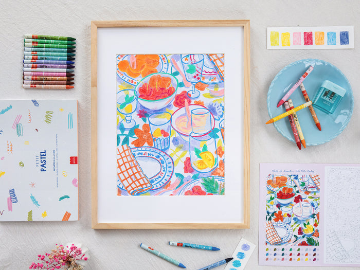 Achat Coffret pastel au numéro - Petit Pastel - Comme un dimanche