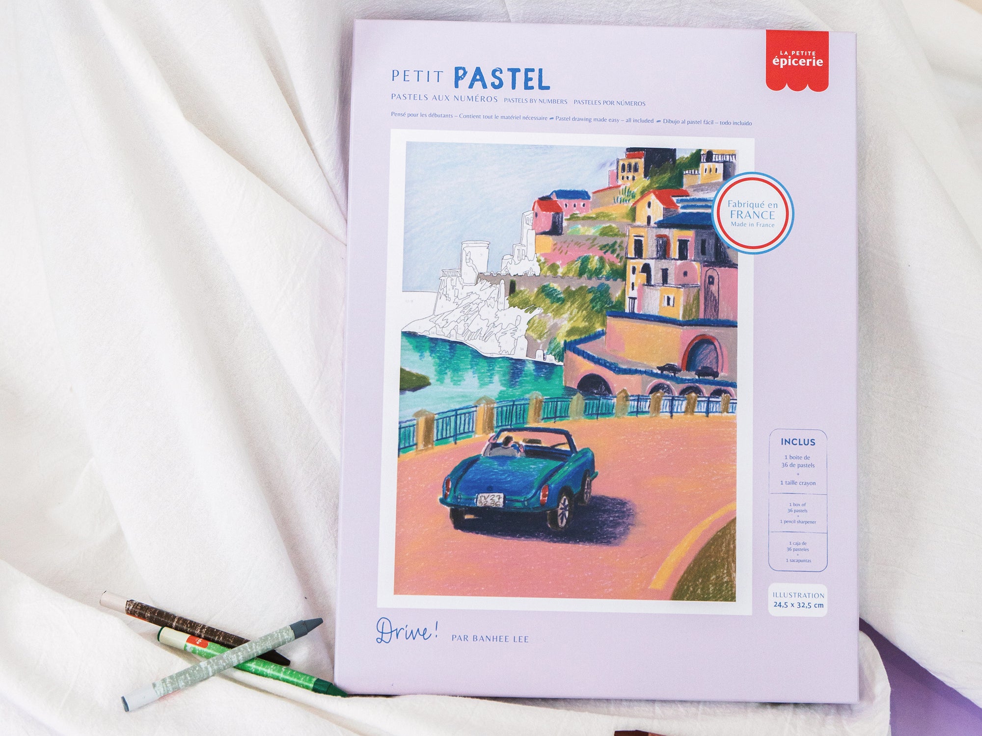 Coffret pastel au numéro - Petit Pastel - Drive