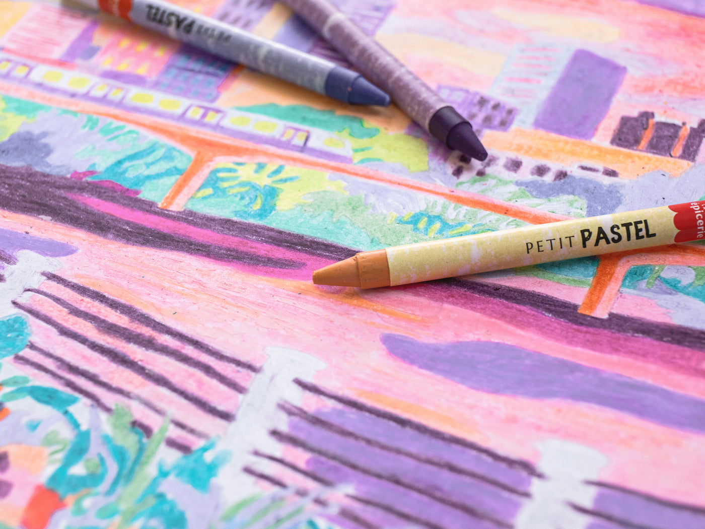 achat Coffret pastel au numéro - Petit Pastel - Holland Bloom