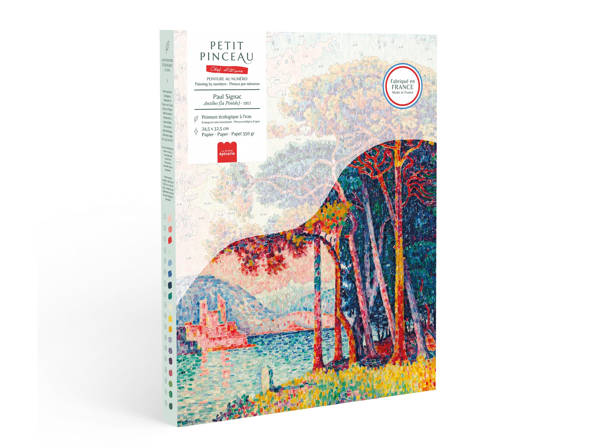 Achat Coffret peinture au numéro - Petit Pinceau - Antibes (La Pinède), Paul Signac