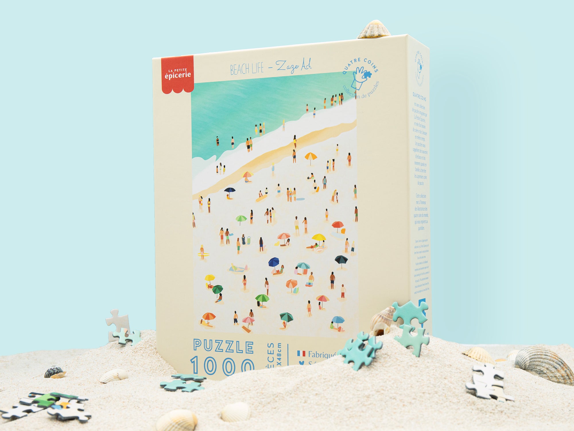 Achat Puzzle Beach Life par Melisa Bilgici -  1000 pièces