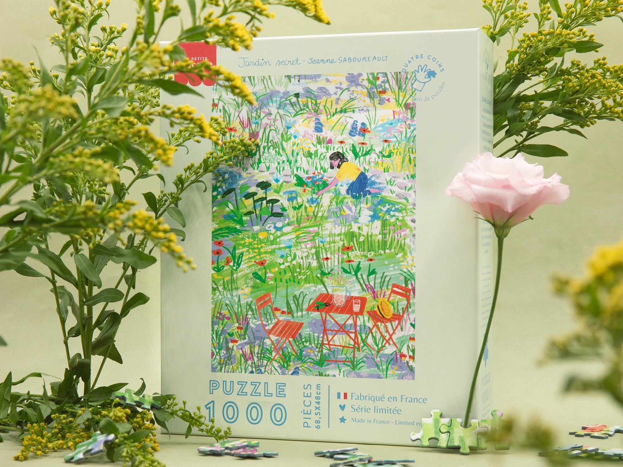 Achat Puzzle Jardin secret par Jeanne Saboureault - 1000 pièces
