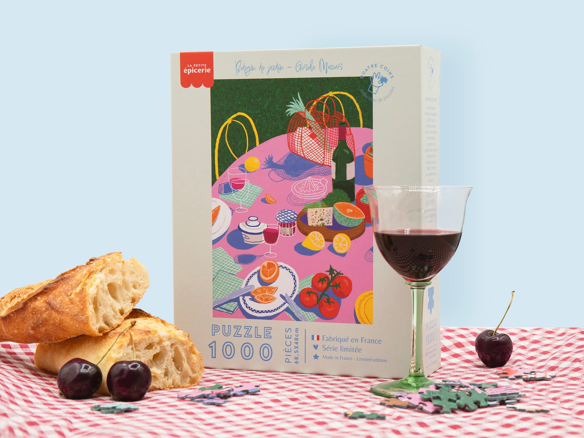 Achat Puzzle Bodegon de jardin par Gisèle Murias 1000 pièces