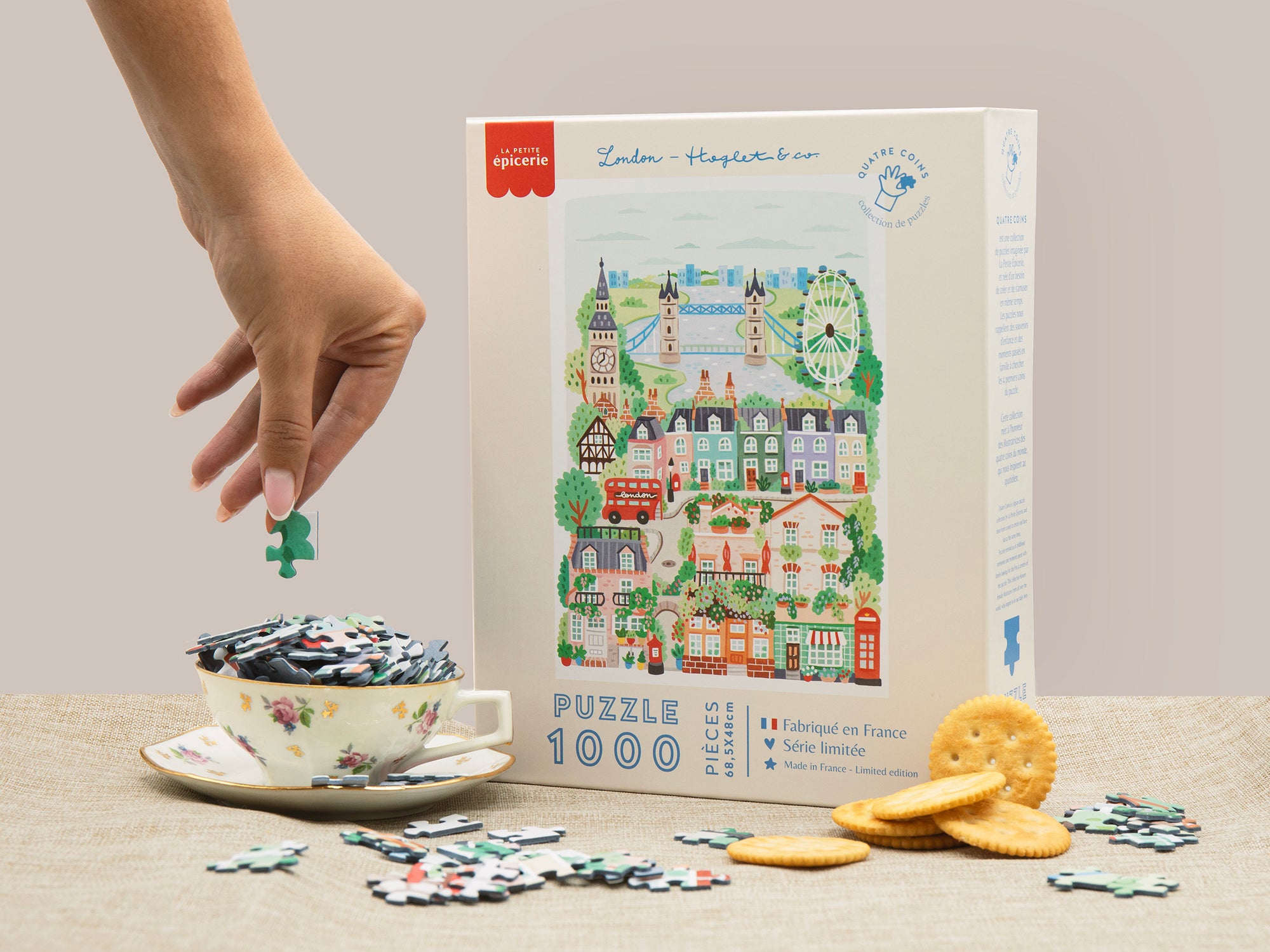 Achat Puzzle London par Hoglet&Co - 1000 pièces
