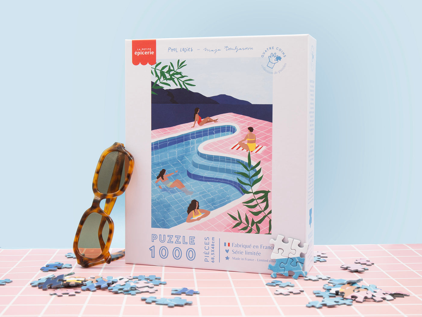 achat Puzzle Pool ladies par Maja Tomljanovic - 1000 pièces