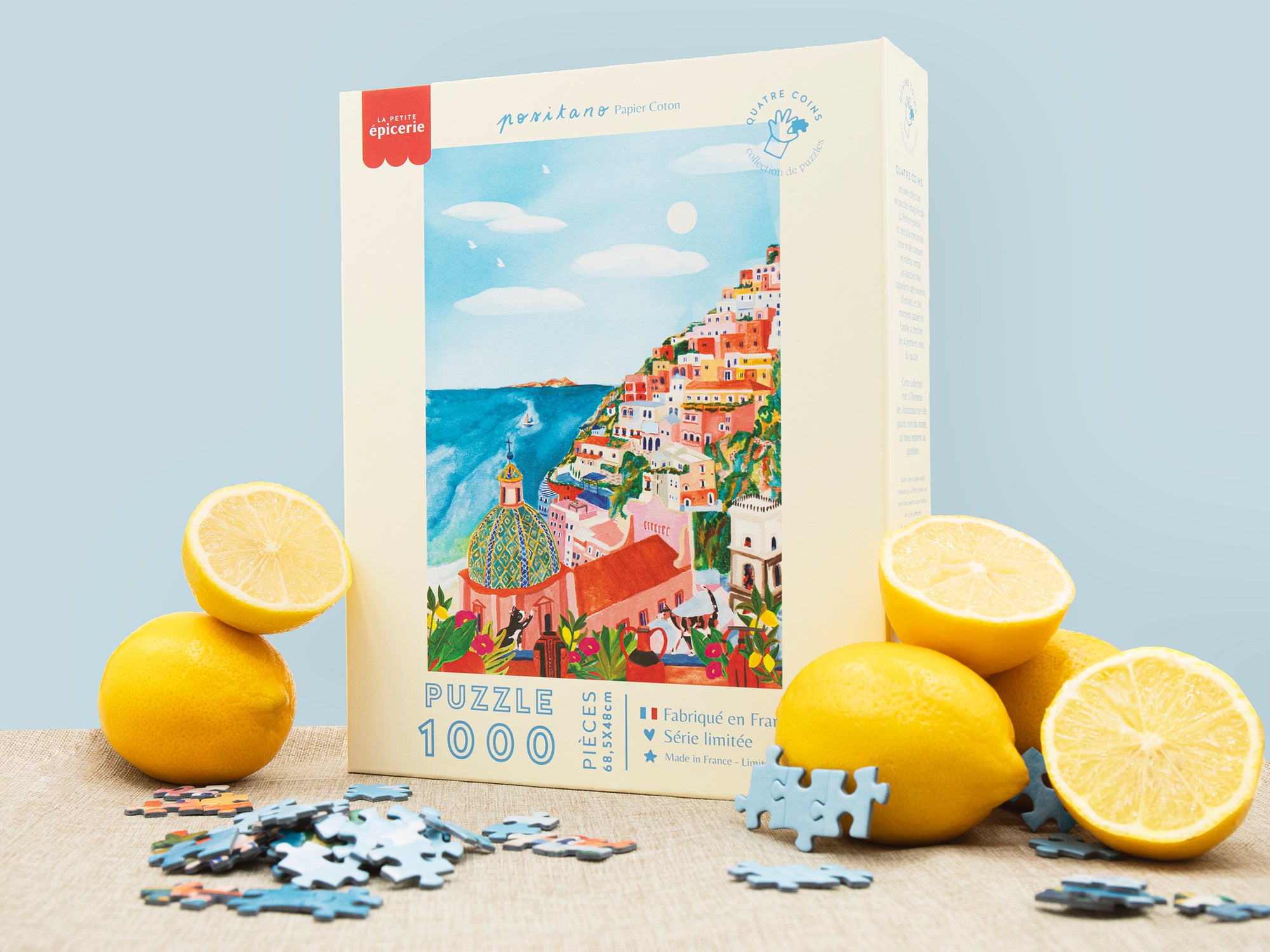 Achat Puzzle Positano par Flore @Papier Coton - 1000 pièces