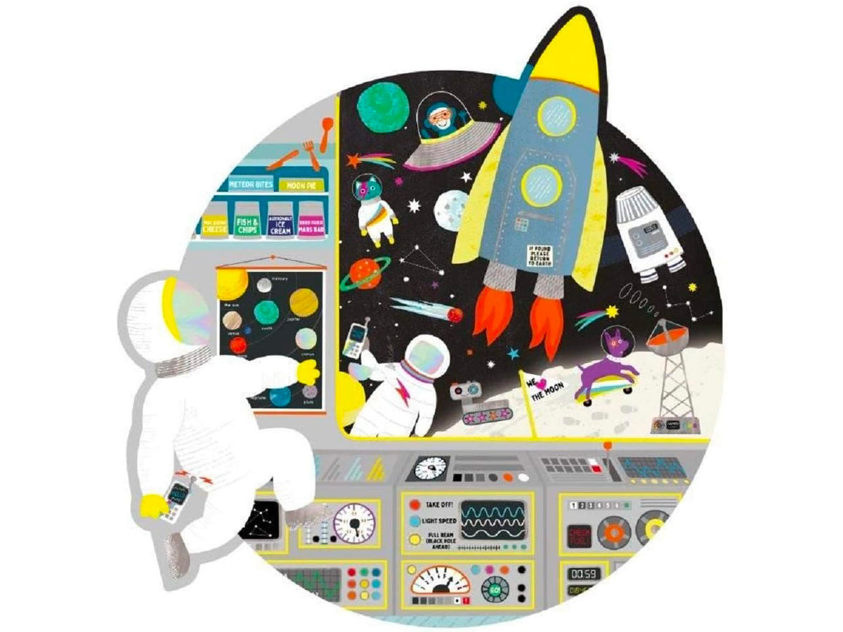 achat Puzzle Space Station 3 En 1 - 100 Pieces - Floss & Rock