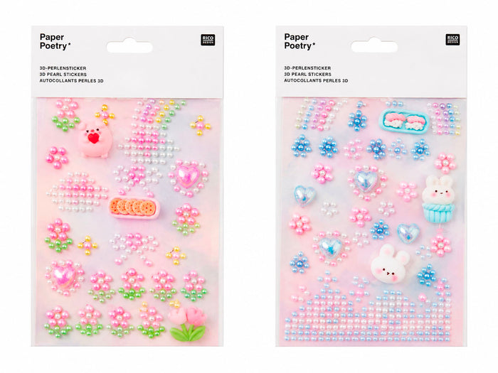 Achat Autocollants perles et figures 3D Sushis - Rico