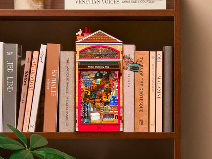 achat Maquette boutique papeterie Wisdom Stationery Shop - Robotime