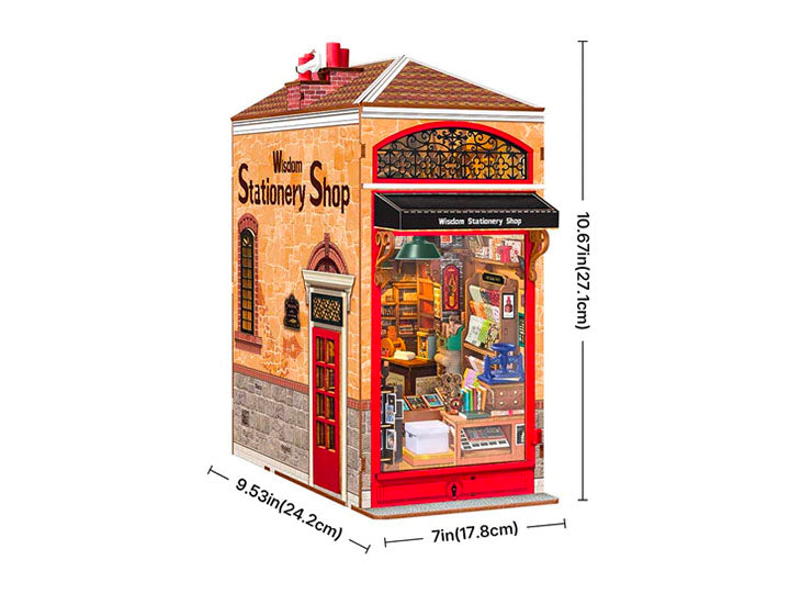 achat Maquette boutique papeterie Wisdom Stationery Shop - Robotime