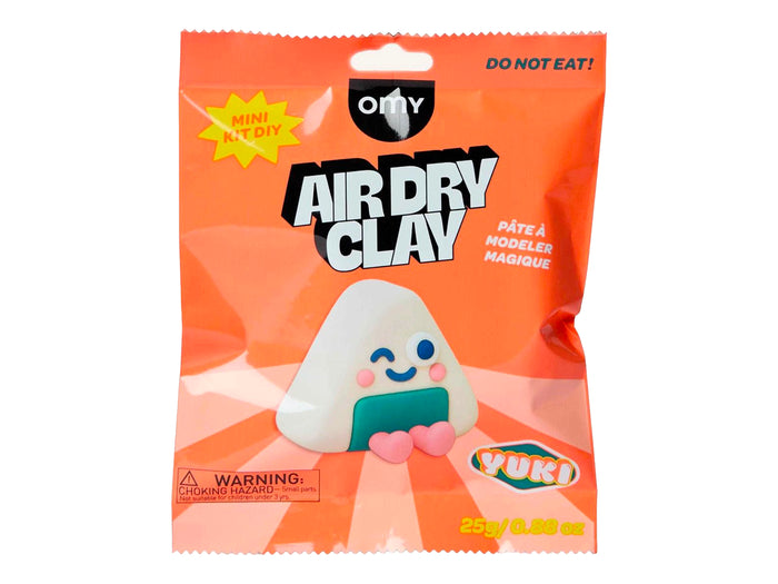 Achat Mini Kit DIY pâte à modeler magique Air Dry Clay - Yuki l'onigiri - OMY