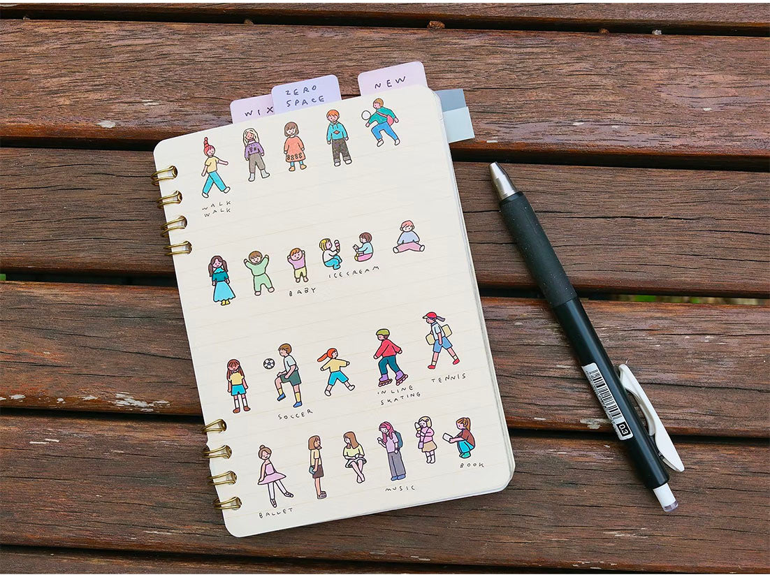 achat Stickers People Collection holographique - Zero per Zero