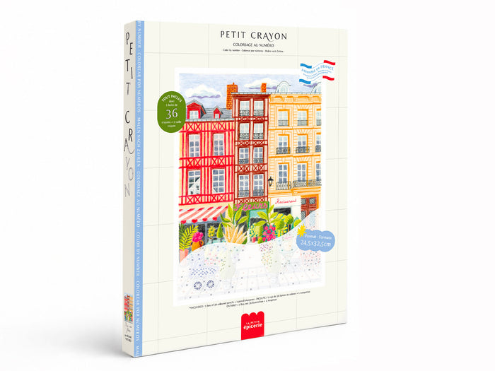 Achat Coffret coloriage au numéro - Petit Crayon - Place aux fleurs