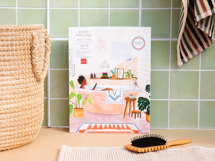 Achat Coffret peinture au numéro - Petit Pinceau - Bath Tub par Laura Page