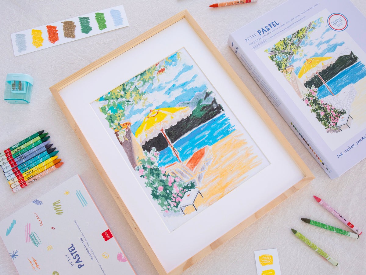 achat Coffret pastel au numéro - Petit Pastel - The Italian Summer