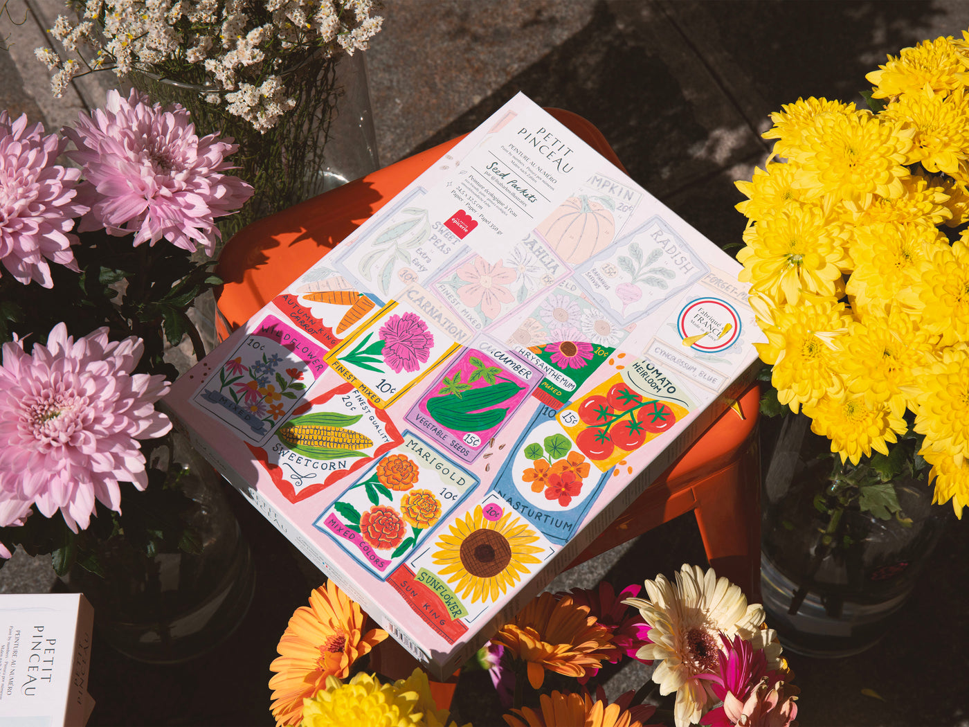 achat Coffret peinture au numéro - Petit Pinceau - Seed Packets par Lisa Barlow Illustrates
