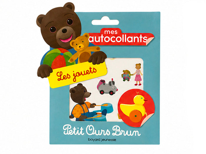 Achat Mes autocollants Petit Ours Brun - Les jouets