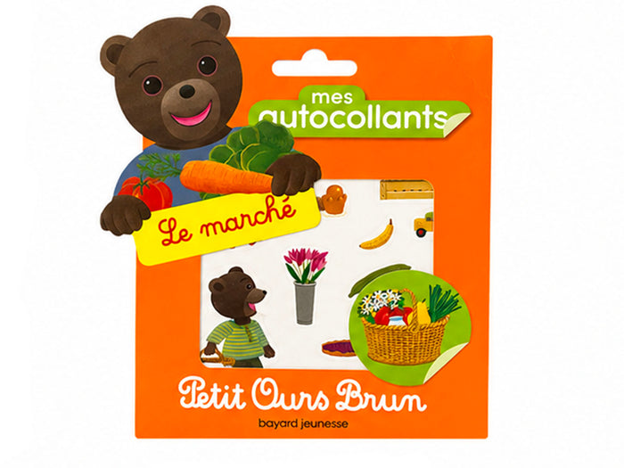 Achat Mes autocollants Petit Ours Brun - Le marché