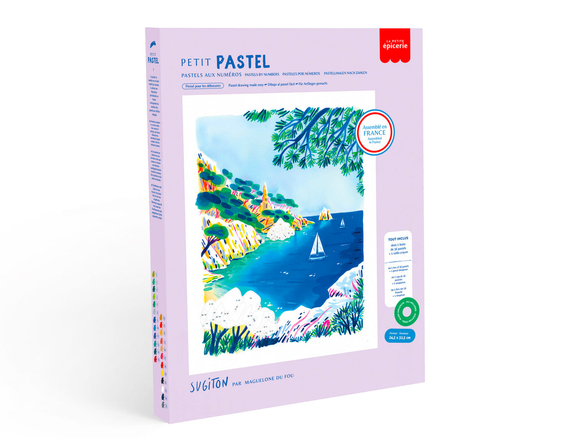achat Coffret pastel au numéro - Petit Pastel - Sugiton
