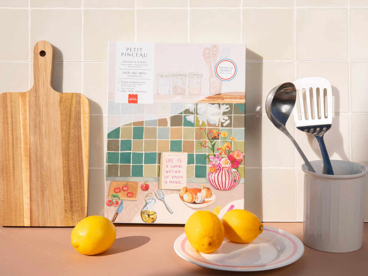 achat Coffret peinture au numéro - Petit Pinceau - Pasta & Magic par Studio Fika