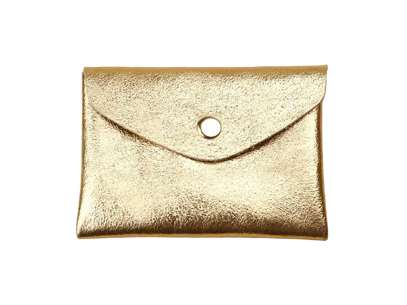 Achat Porte-monnaie Double Cuir - Doré