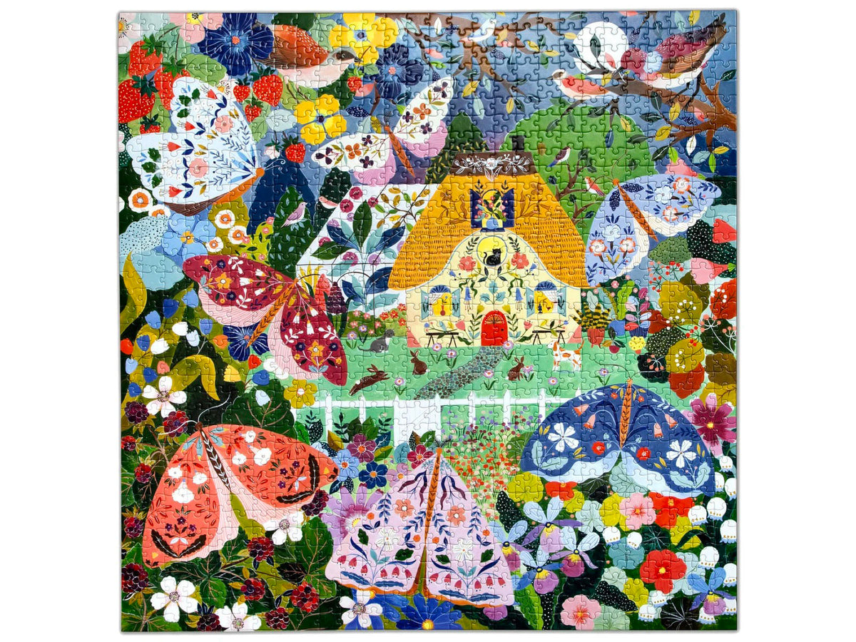achat Puzzle Cottage At Dusk 100 pièces - Eeboo