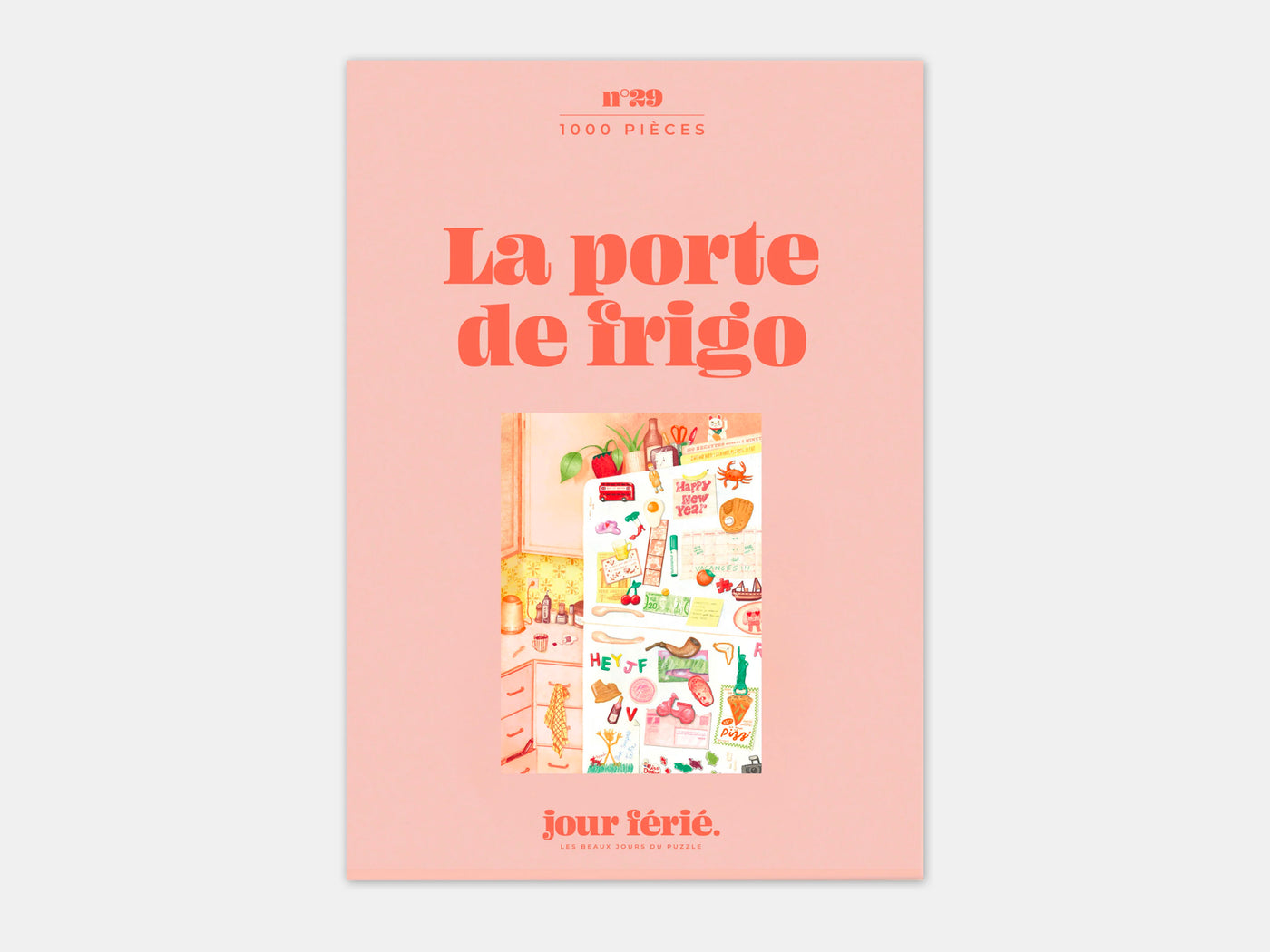 achat Puzzle La porte de frigo - 1000 pièces - Jour Férié