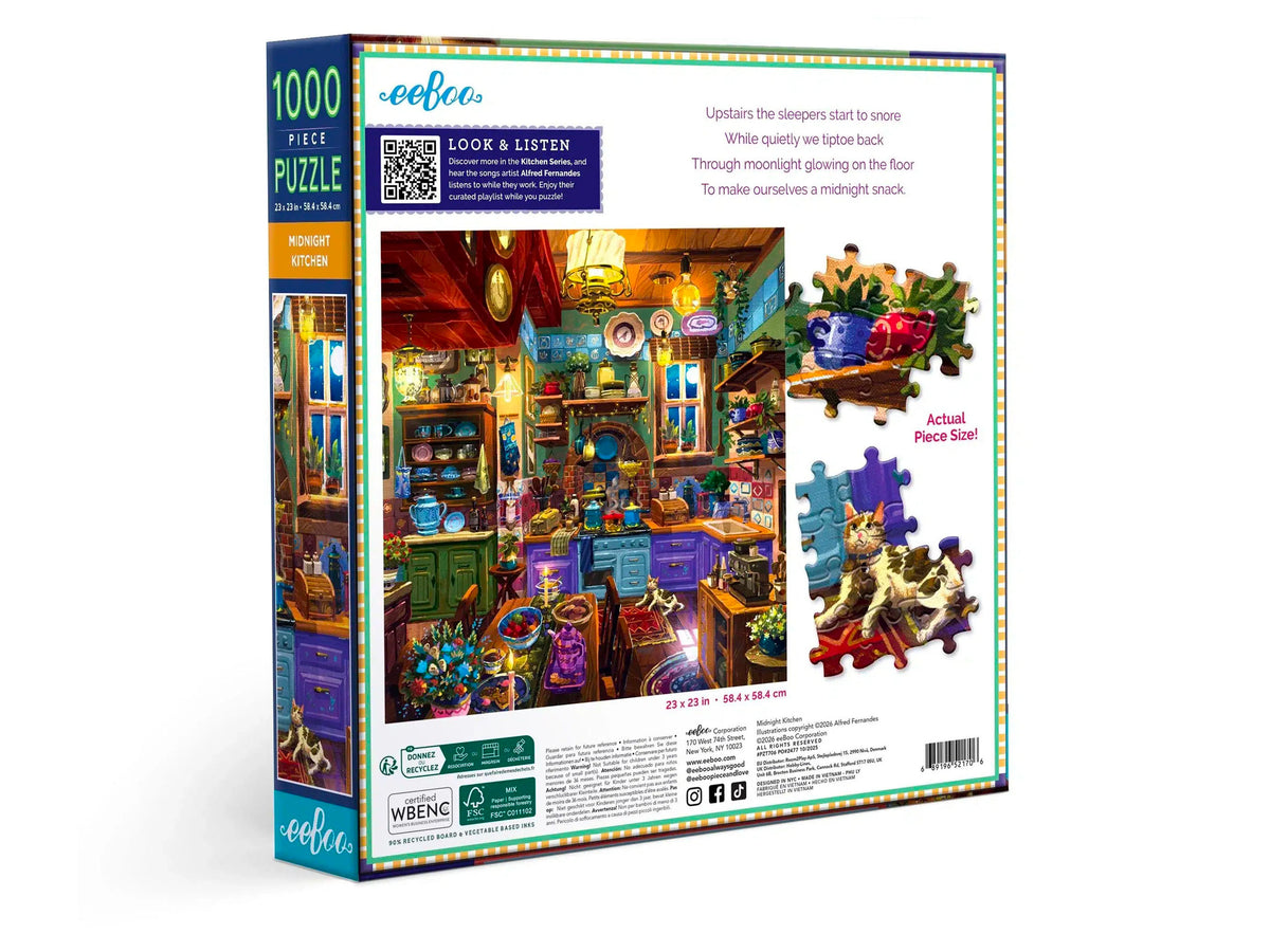 achat Puzzle Midnight Kitchen - Eeboo