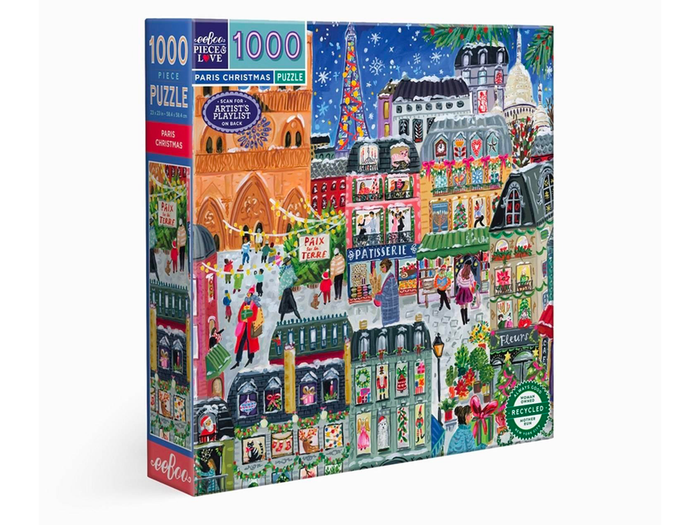 Achat Puzzle Paris Christmas - Eeboo