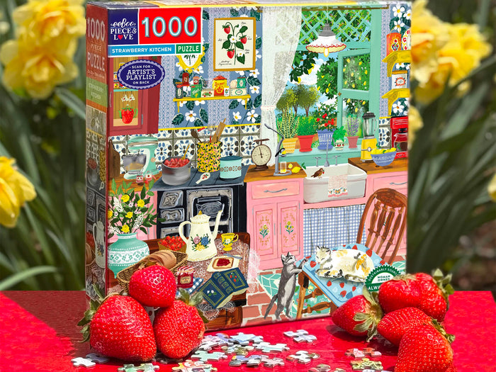 Achat Puzzle Strawberry Kitchen - Eeboo