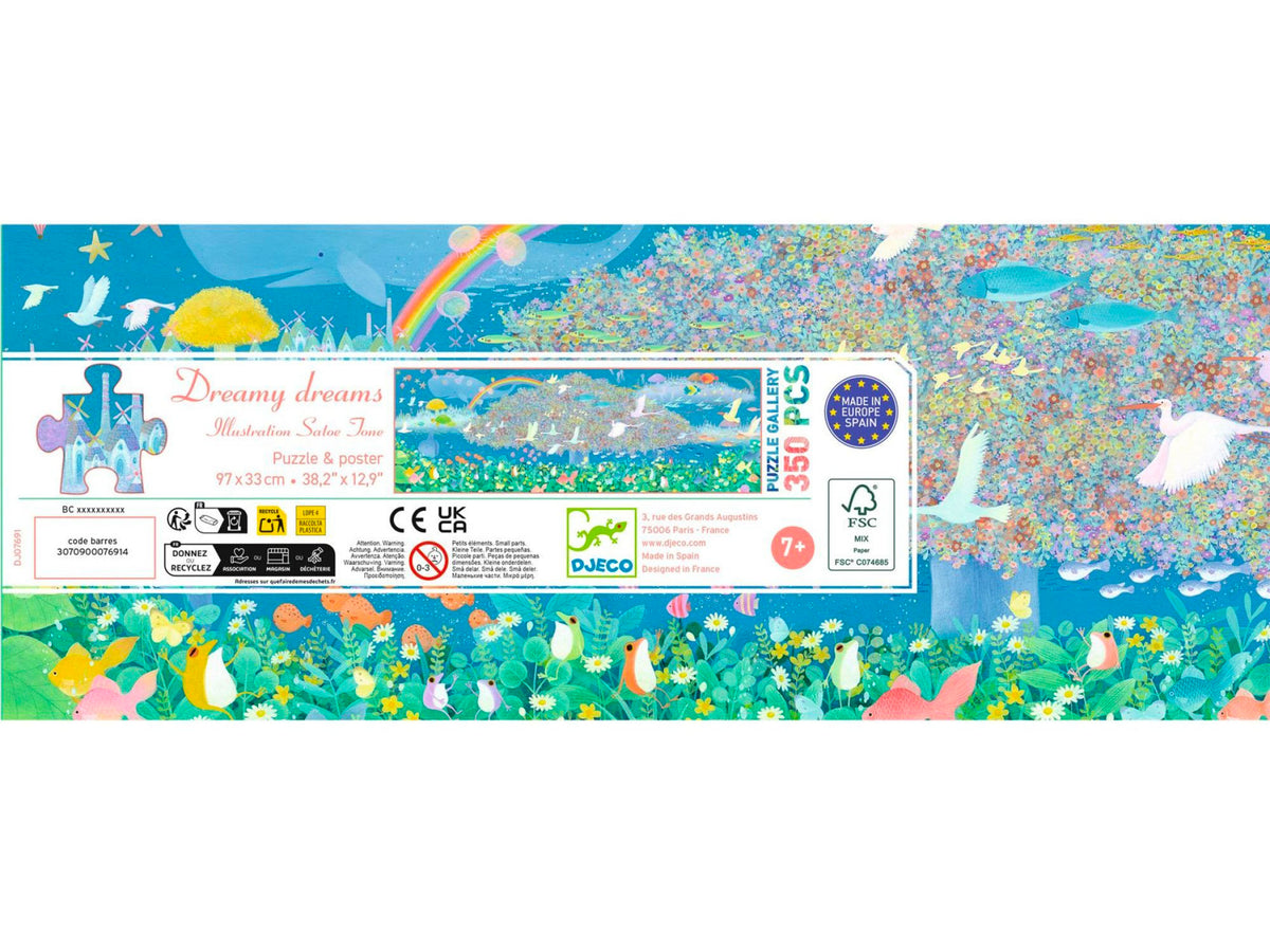 achat Puzzle Gallery Dreamy dreams - 350 pcs - Djeco