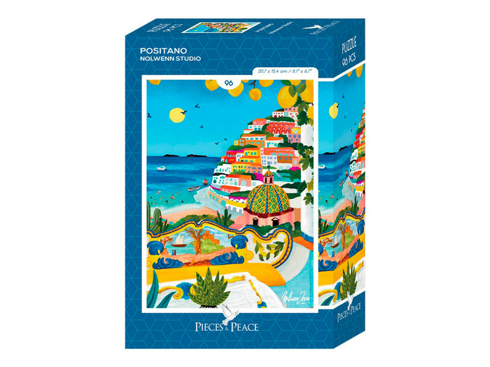 Achat Mini Puzzle – Positano 96 pièces - Pieces&Peace