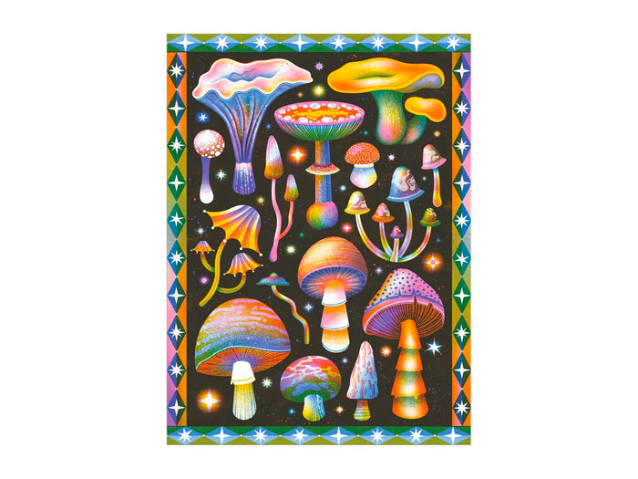 Achat Puzzle Cosmic Mushrooms 1000 Pièces - Galison