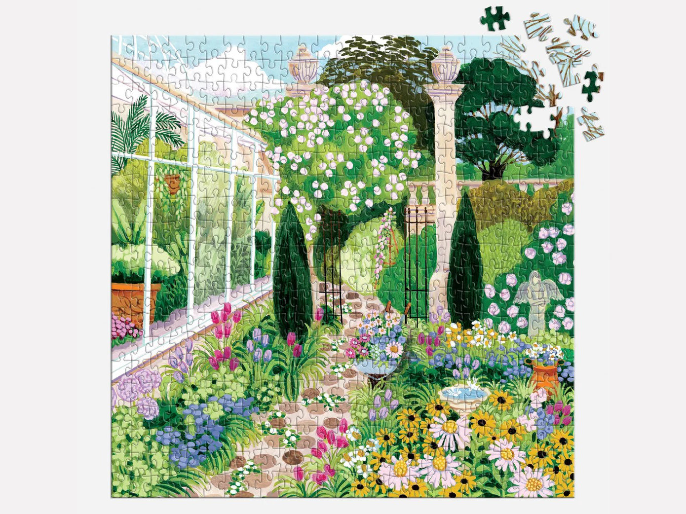 Achat Puzzle Evergreen Gardens - 500 pièces - Galison