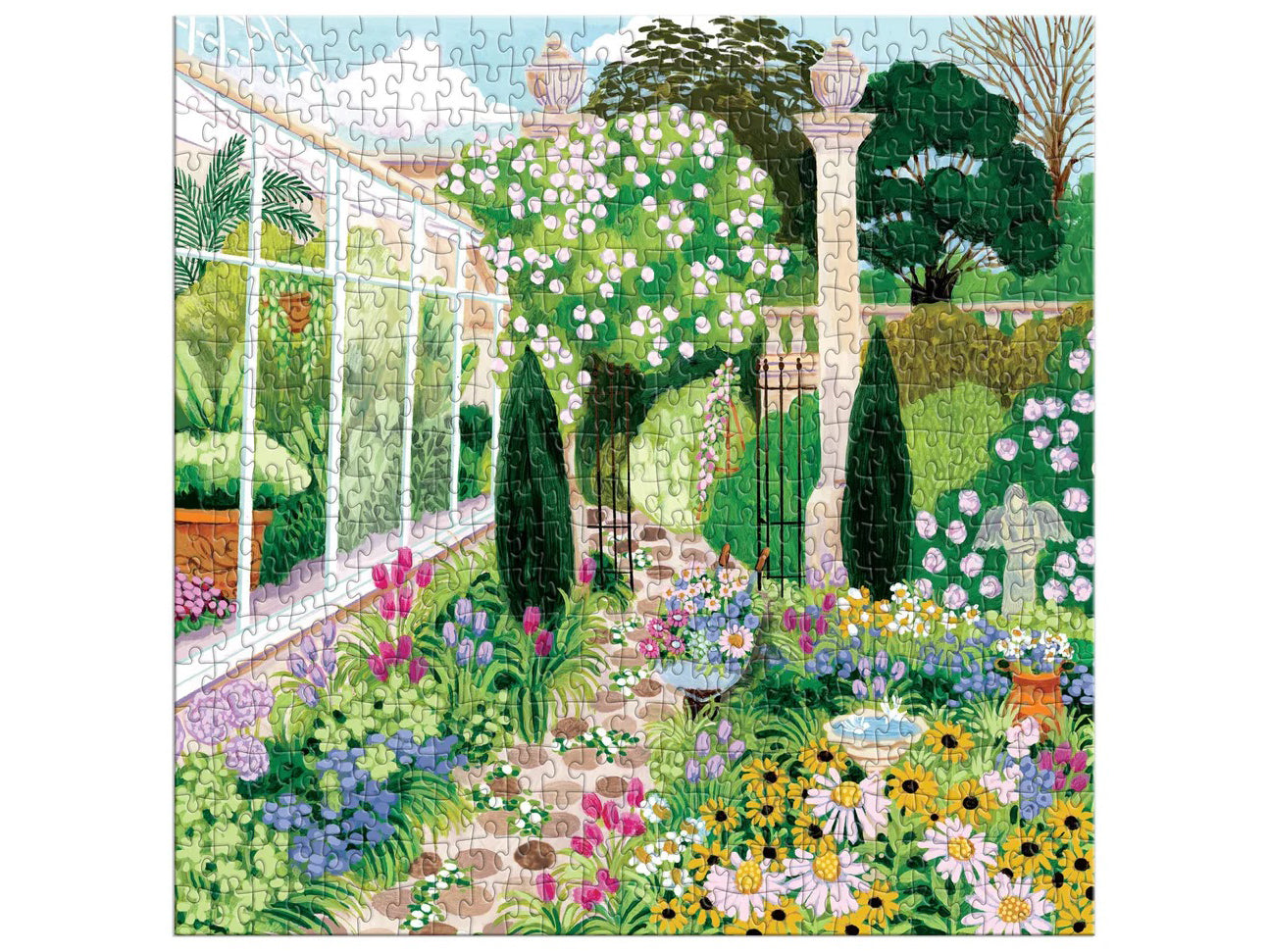 achat Puzzle Evergreen Gardens - 500 pièces - Galison