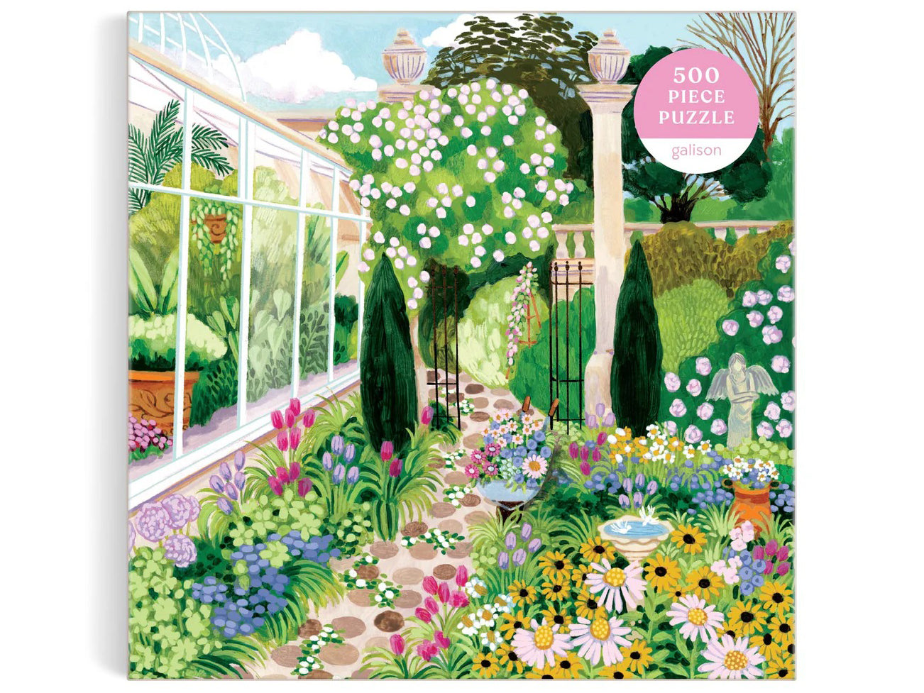 achat Puzzle Evergreen Gardens - 500 pièces - Galison