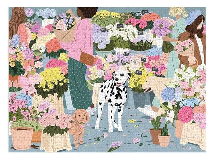 Achat Puzzle Flower Market - 1000 pièces - Galison