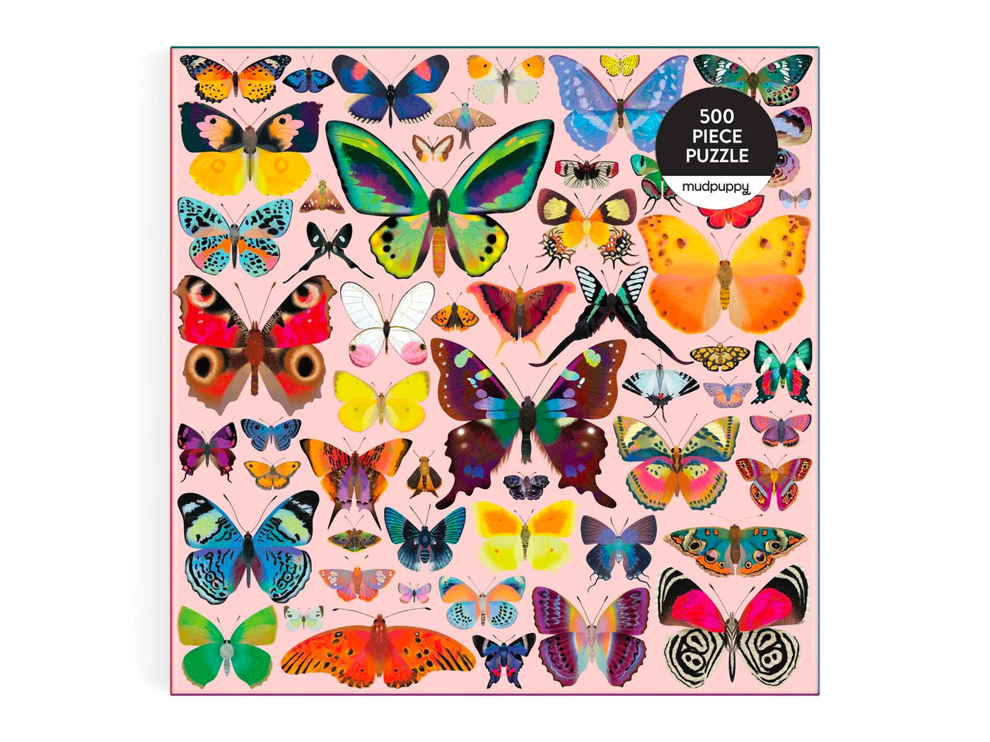 achat Puzzle Brilliant Butterflies 500 Pièces - Galison