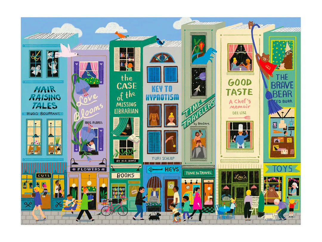achat Puzzle Main Street Books 1000 Pièces - Galison
