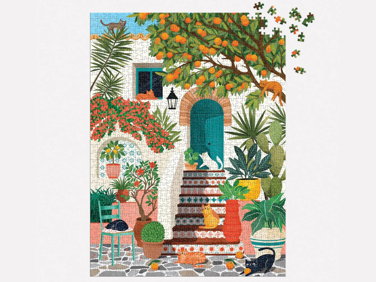 achat Puzzle Mediterranean Cats - 1000 pièces