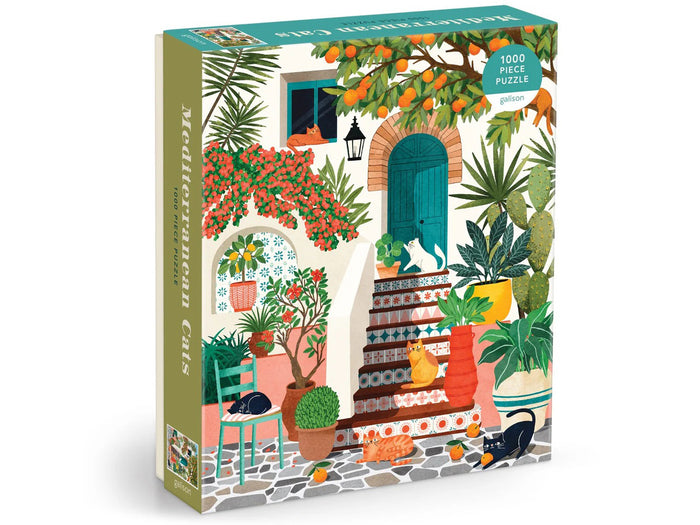 Achat Puzzle Mediterranean Cats - 1000 pièces