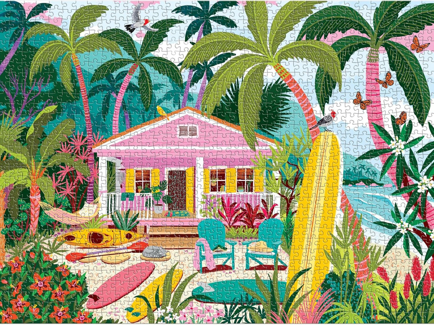 achat Puzzle Surfside Bungalow - 1000 pièces
