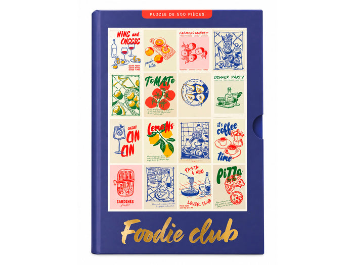 Achat Puzzle Foodie Club 500 pièces - Wilson