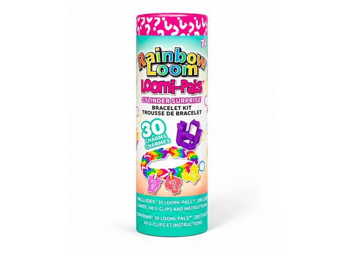 Achat Kit bracelet Cylindre Surprise Rainbow Loom et Charms