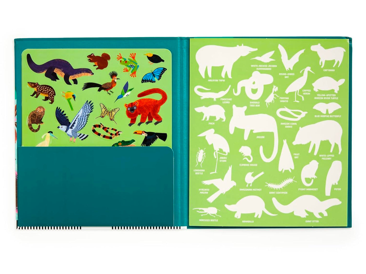 achat Set de Stickers Rainforest - Mudpuppy