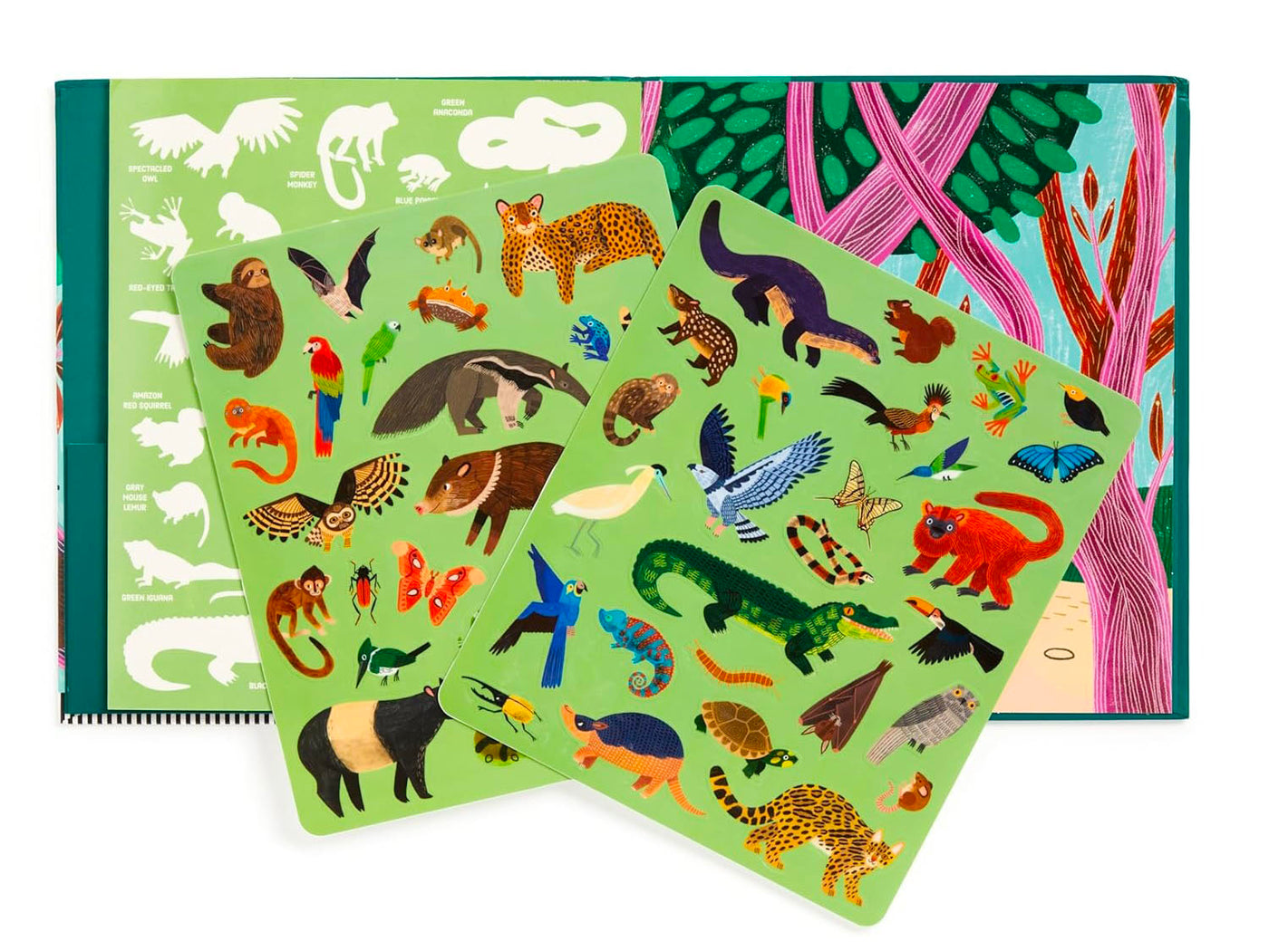 achat Set de Stickers Rainforest - Mudpuppy