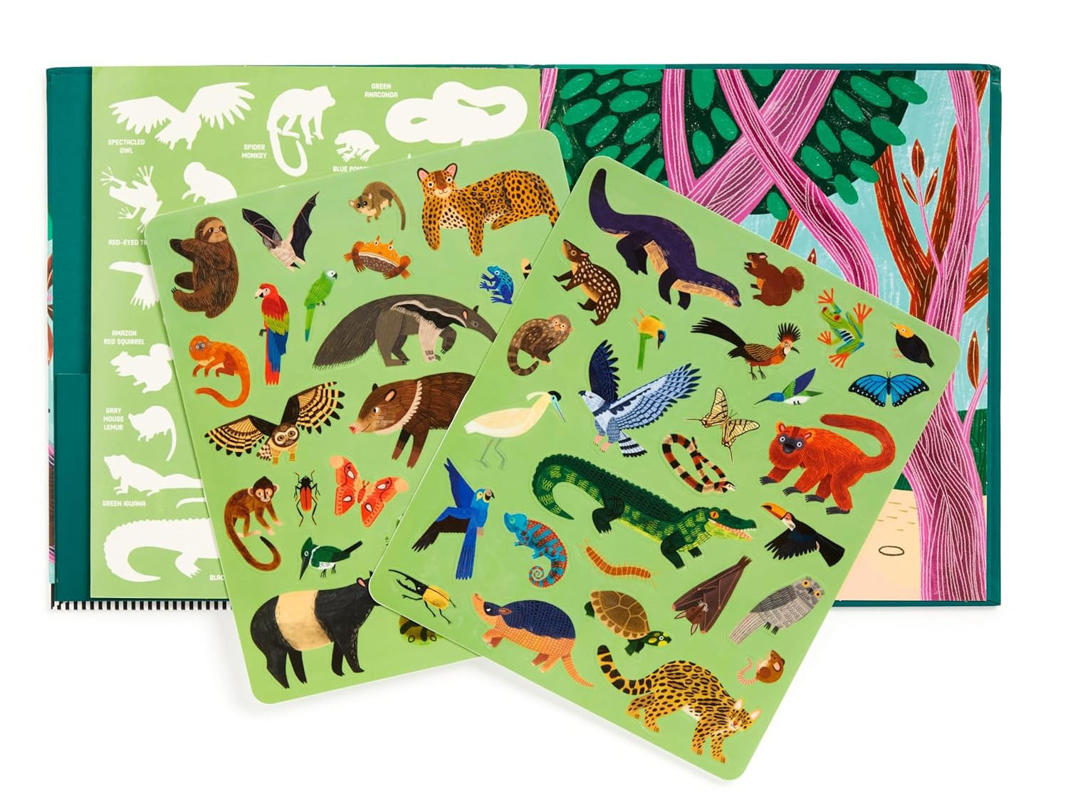 achat Set de Stickers Rainforest - Mudpuppy