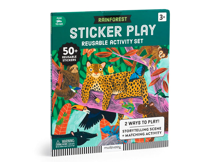 Achat Set de Stickers Rainforest - Mudpuppy