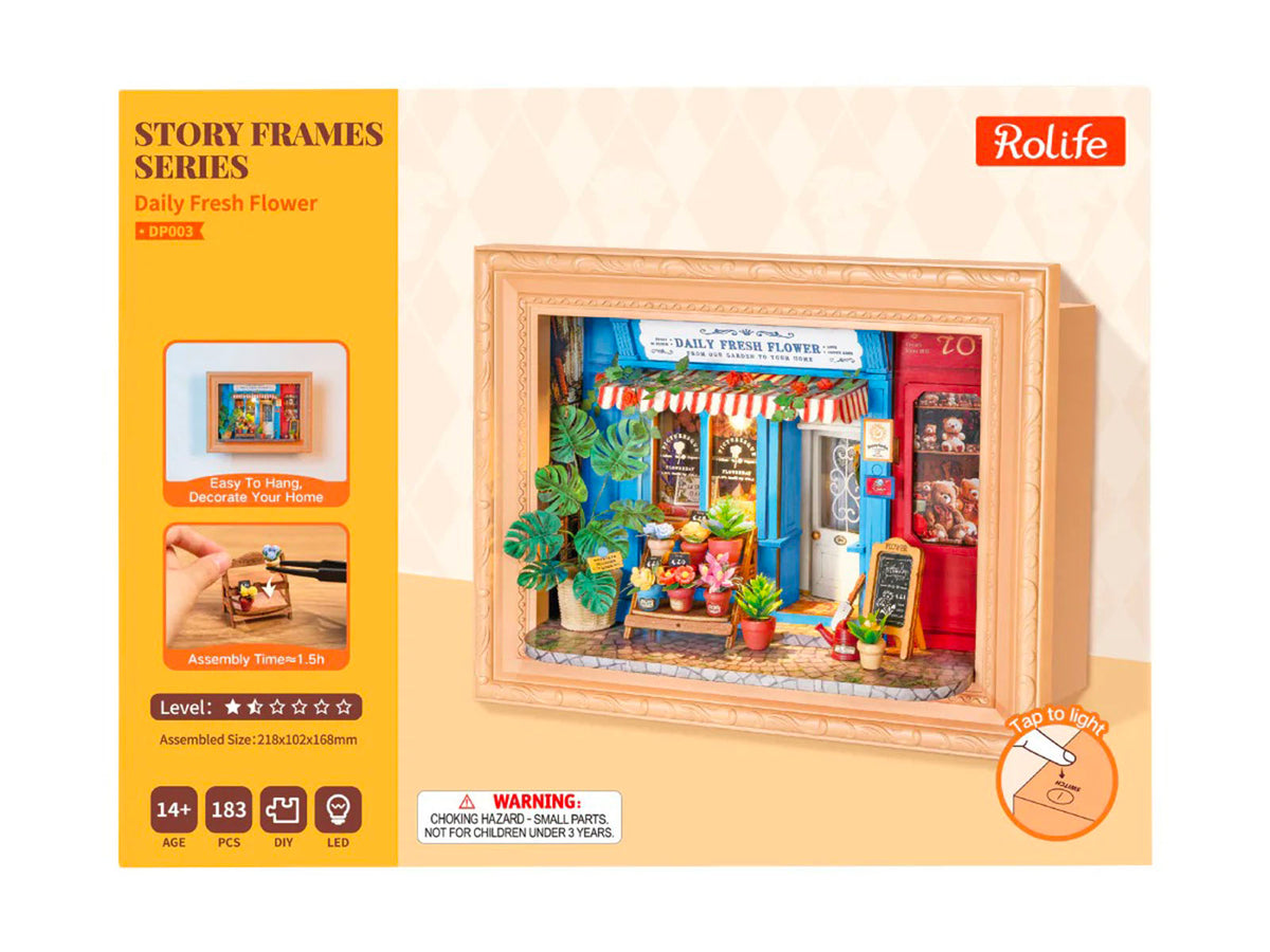 achat Maquette cadre Fleuriste Fresh Flower - Robotime
