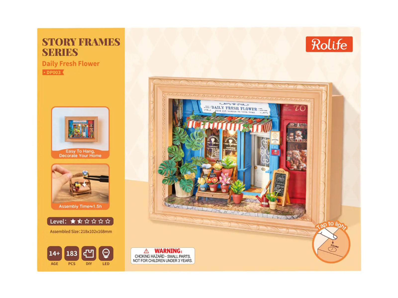 achat Maquette cadre Fleuriste Fresh Flower - Robotime